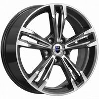 K&K Karrera Light Алмаз Черный 5*108 7xR18 ET41 DIA59.6 (KC935)
